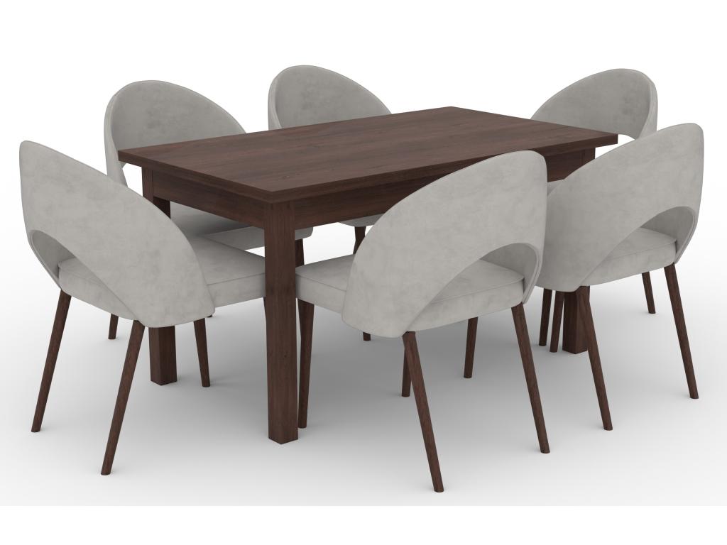 Chaise - Polyester - Taupe