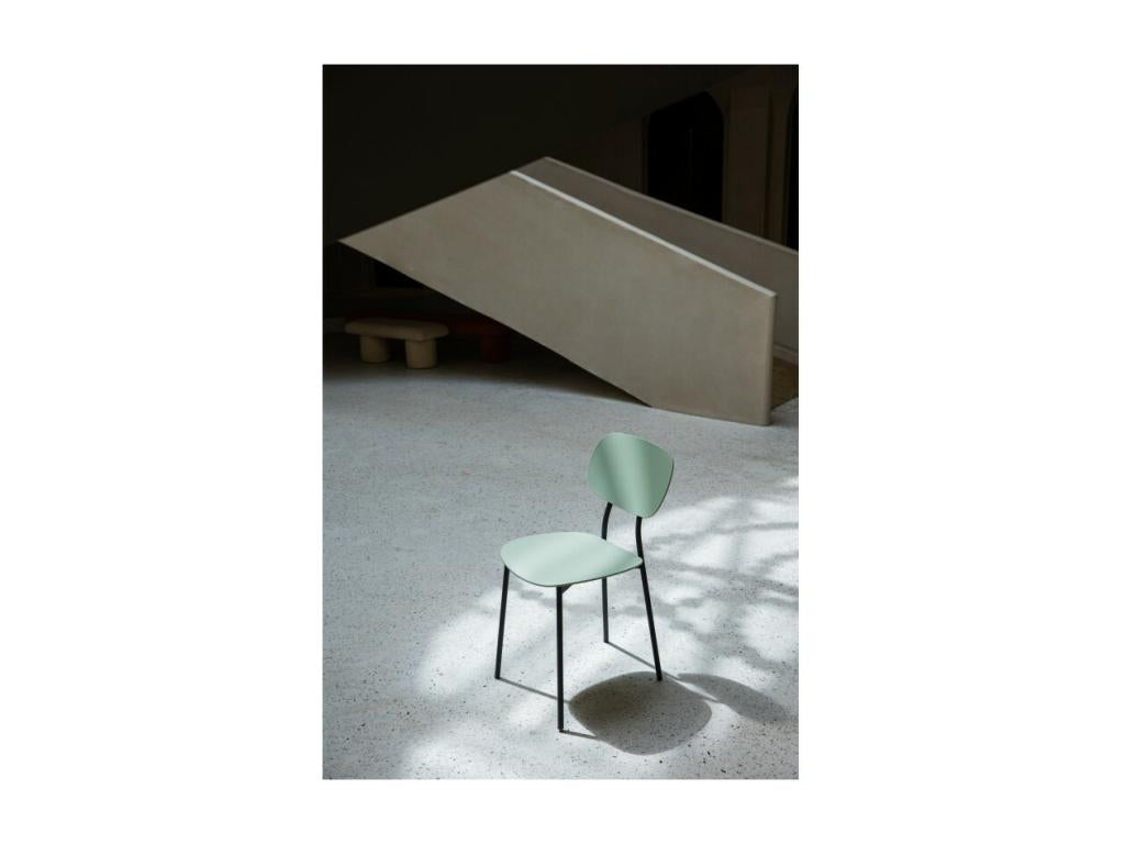 Chaise - Métal - Verte