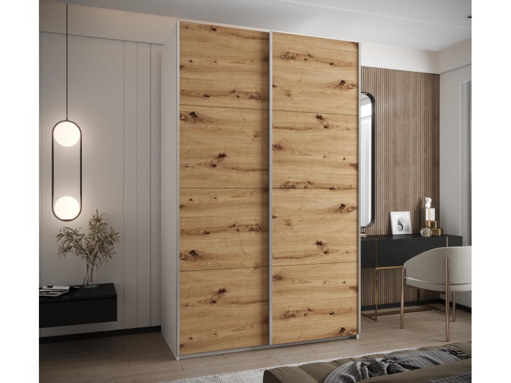 Armoire - Bois - Argent