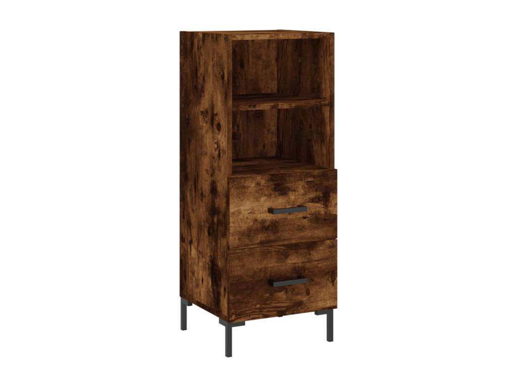 Buffet - Bois - Marron - 34,5 x 34 x 90 cm