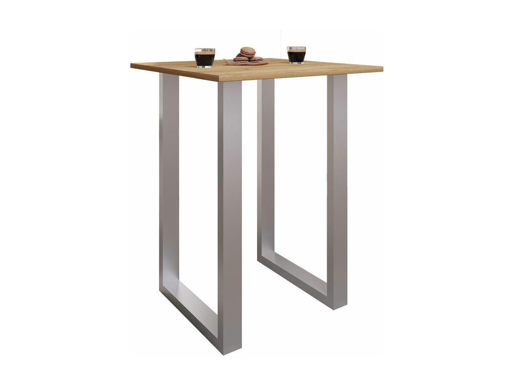 Table - Bois - Marron - 80 x 50 cm