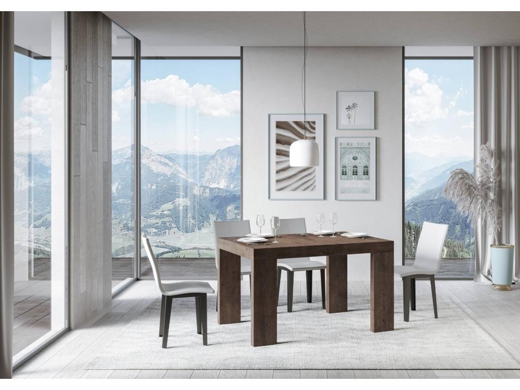 Table - Panneau De Particule - Marron