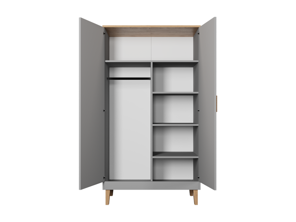 Armoire - Panneau De Particule - Gris