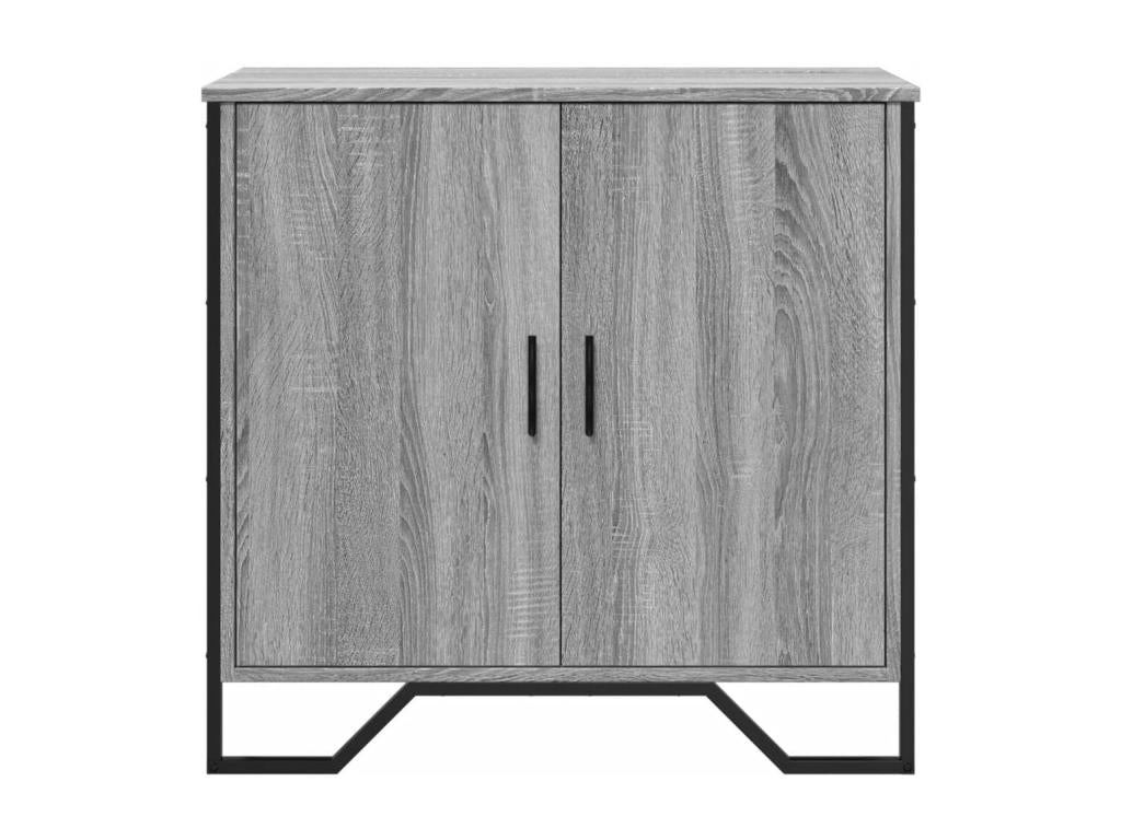 Buffet - Bois - Gris - 78 x 35,5 x 74,5 cm