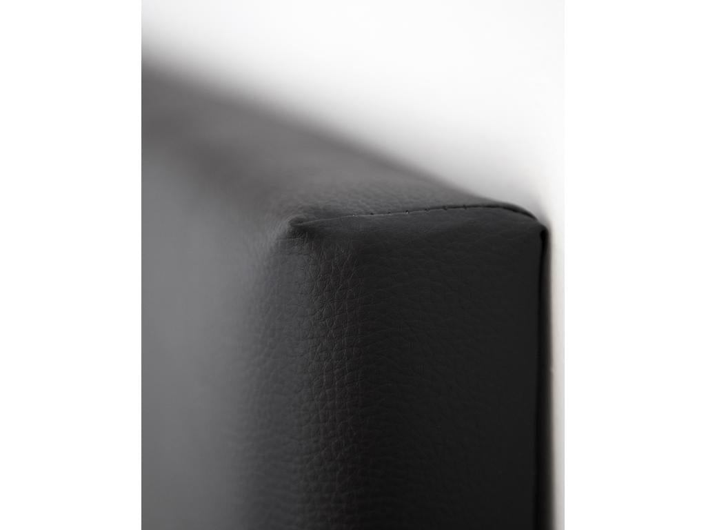 Tête de lit - Simili - Noir - 140 x 190 cm, 140 x 200 cm