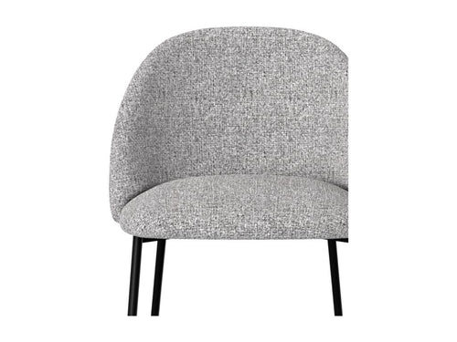 Ensemble 2 pièces - Chaise - Microfibre - Gris clair