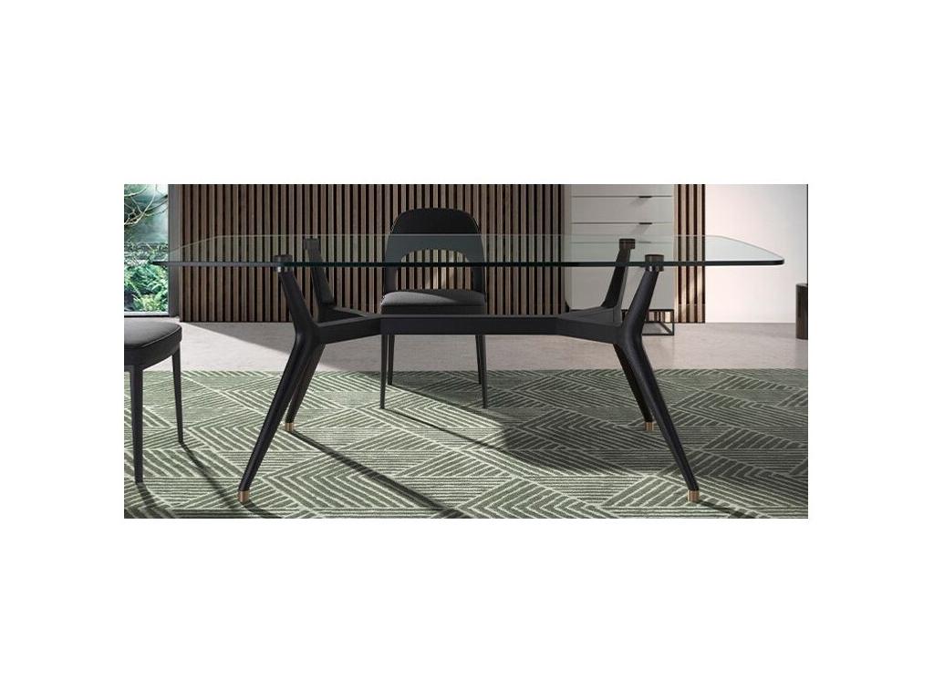 Table - Verre - Noire