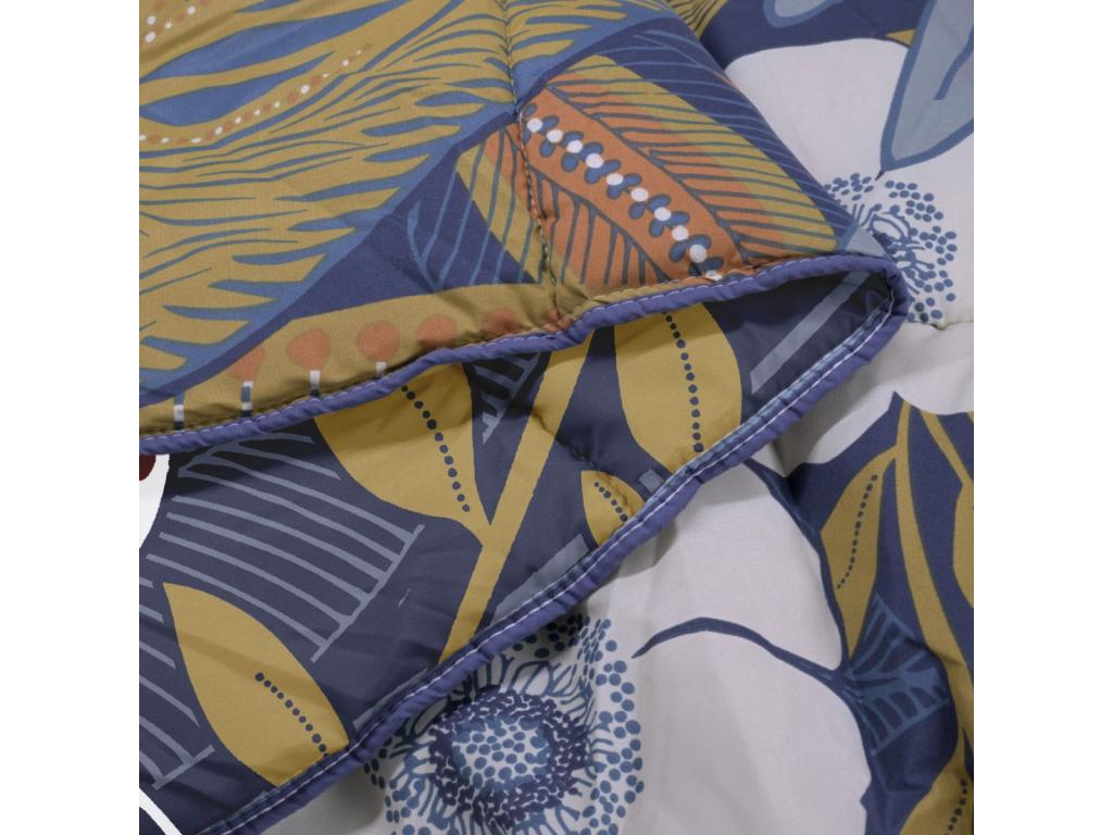 Article pour la maison - 100 % polyester, microfibre - Bleu - 140 x 200 cm