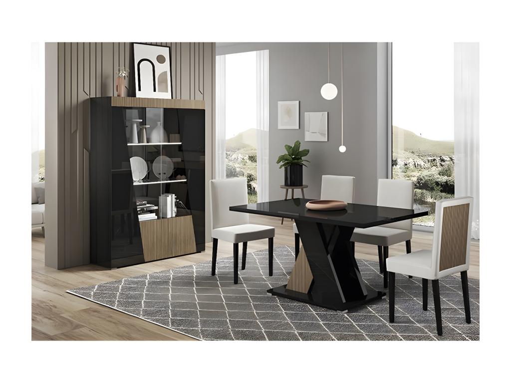 Table - Panneau Et Dérivés De Bois - Noir