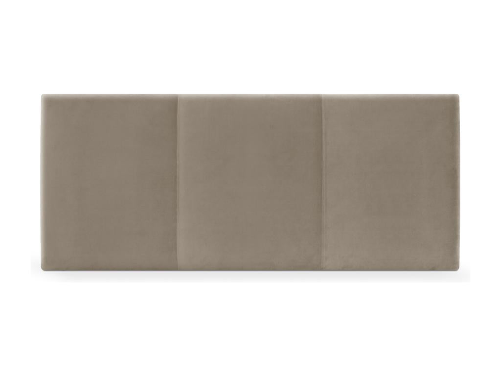 Tête de Lit - Pin, Fourrure Synthétique - Beige - 90 x 190 cm