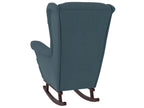 Chaise - Velours - Bleue