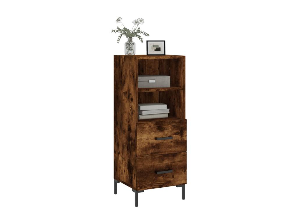 Buffet - Bois - Marron - 34,5 x 34 x 90 cm