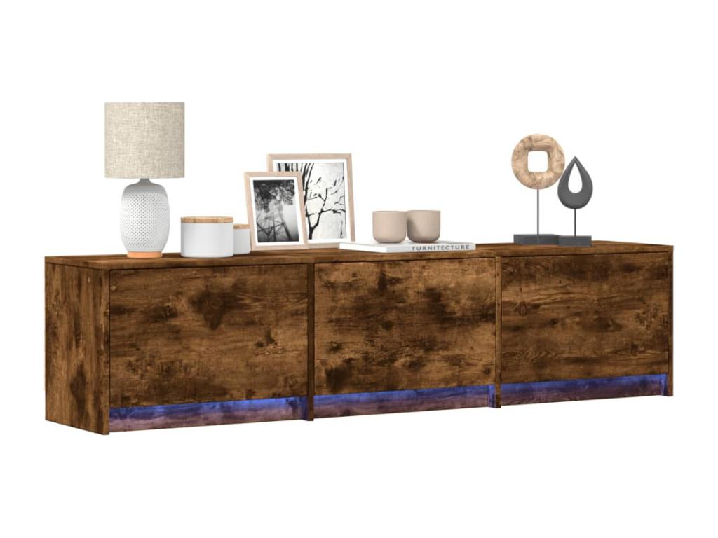 Home Item - Panneau Et Dérivés De Bois - Marron - 165 x 34 x 40 cm