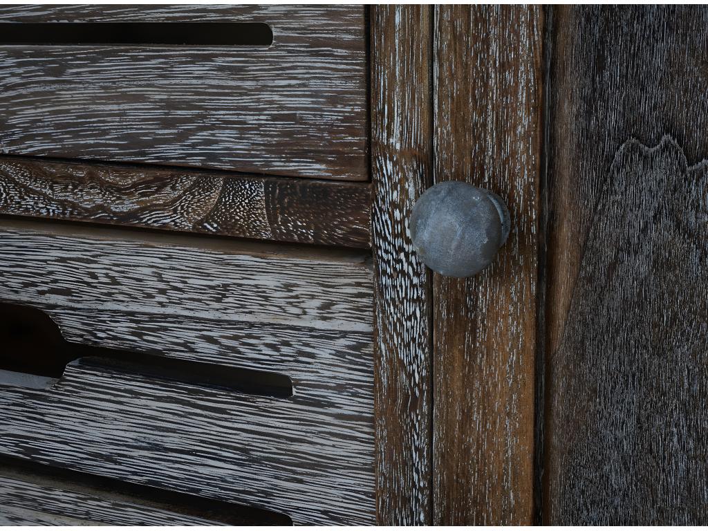 Banc - Bois - Marron - 49 x 71 x 32 cm