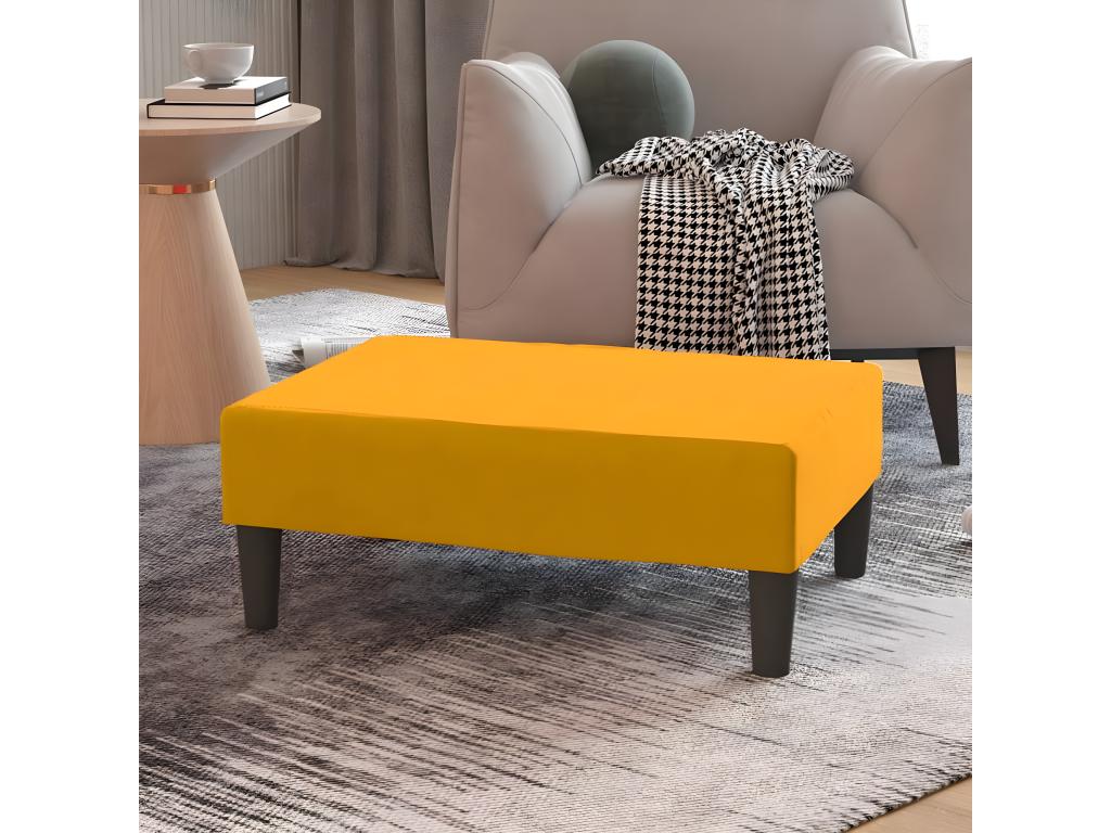 Article pour la maison - Velours - Jaune - 78 x 56 x 32 cm