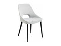 Ensemble de 2 chaises - Polyester - Noir