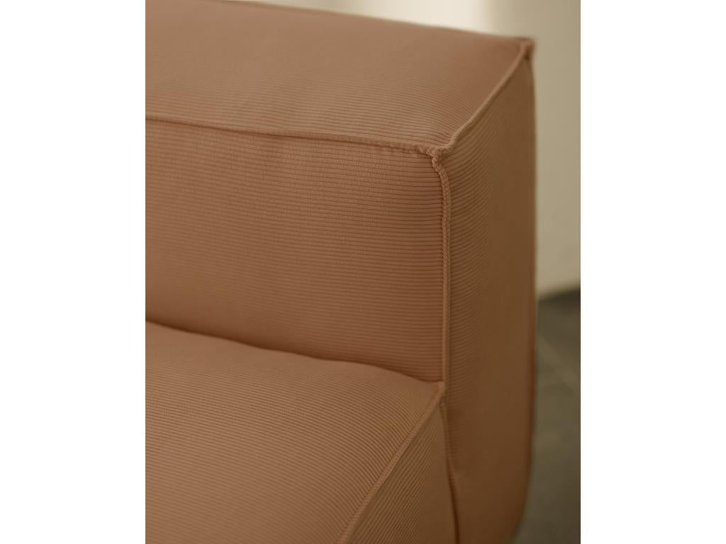 Fauteuil - Polyester - Orange - 110 x 90 cm