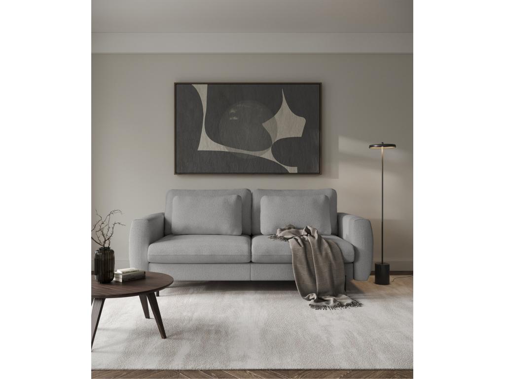 Canapé convertible - Polyester - Gris