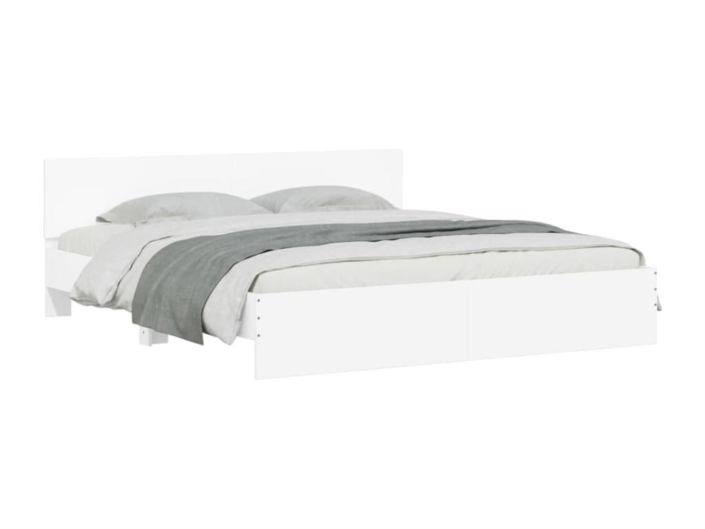 Tête de lit - Bois - Blanche