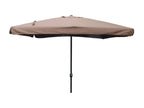Parasol de terrasse - Aluminium - Beige