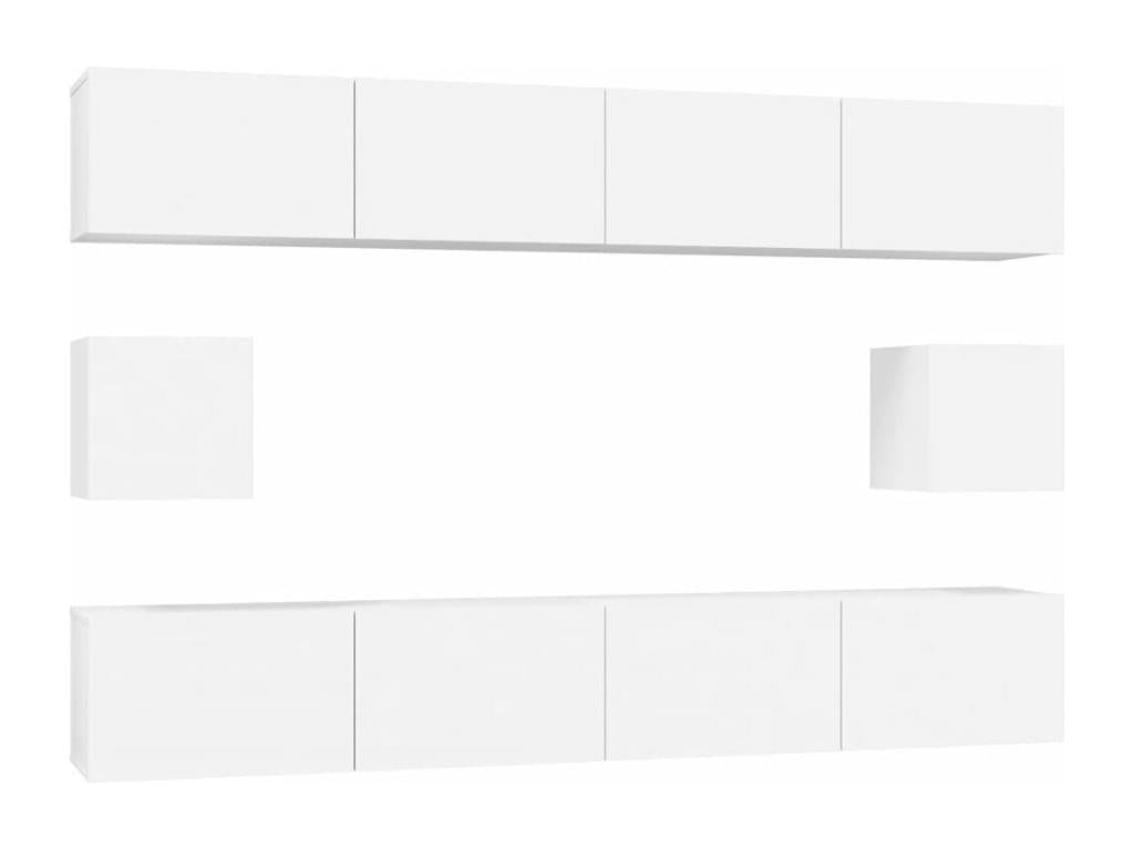 Armoire - Bois - Blanche - 100 x 30 x 30 cm