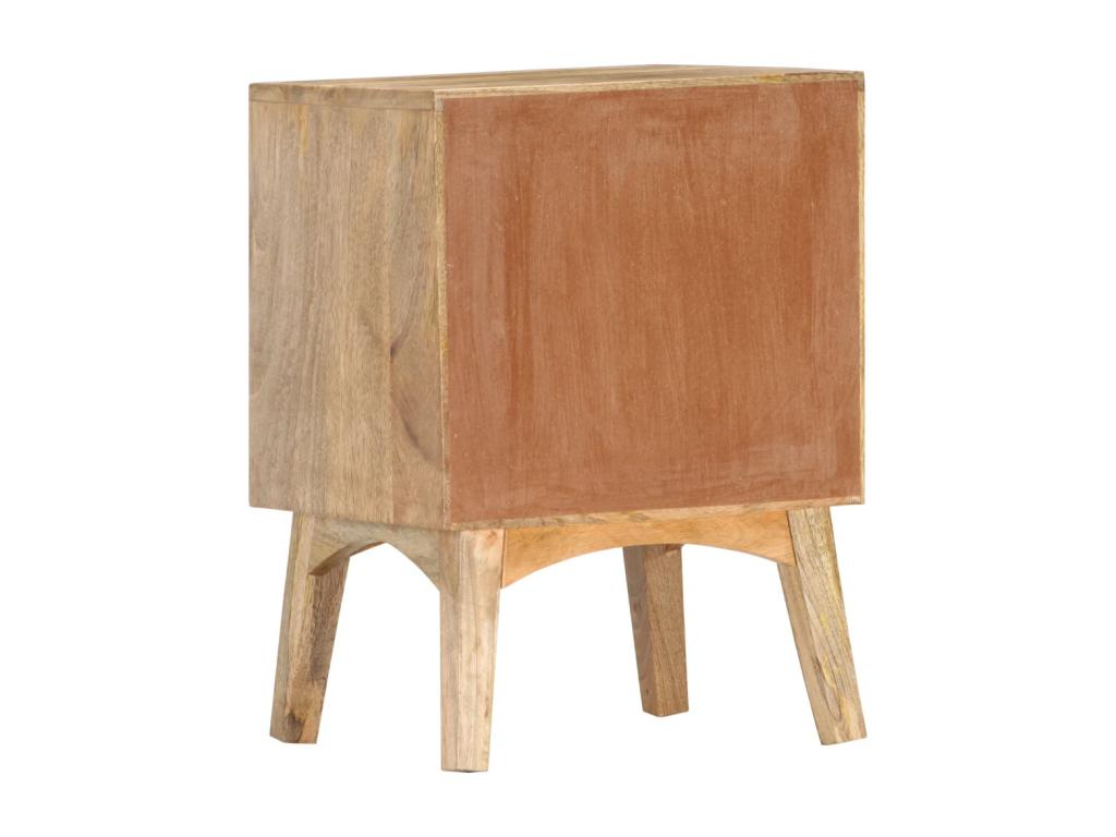 Table - Bois - Marron - 40 x 35 x 55 cm