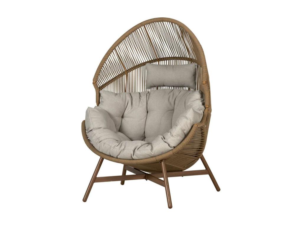 Chaise - Rotin - Noire