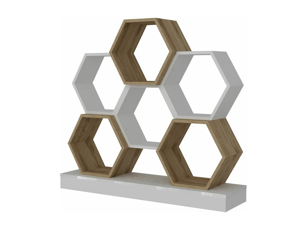 Bibliothèque - Bois - Or