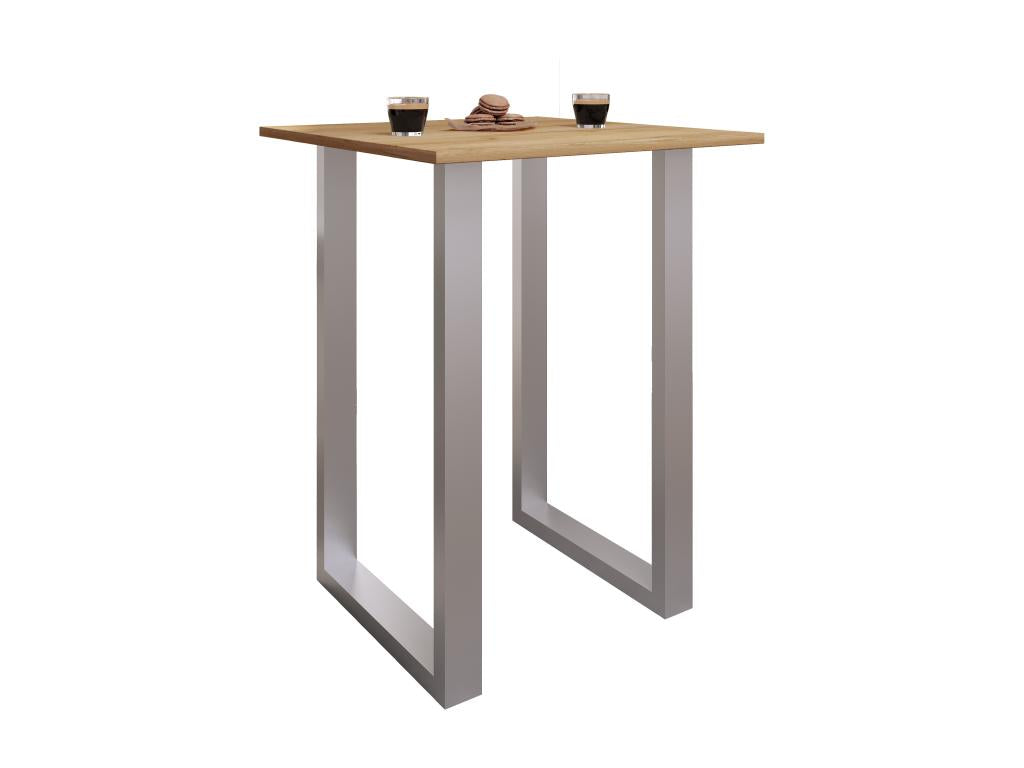 Table - Bois - Marron - 80 x 50 cm