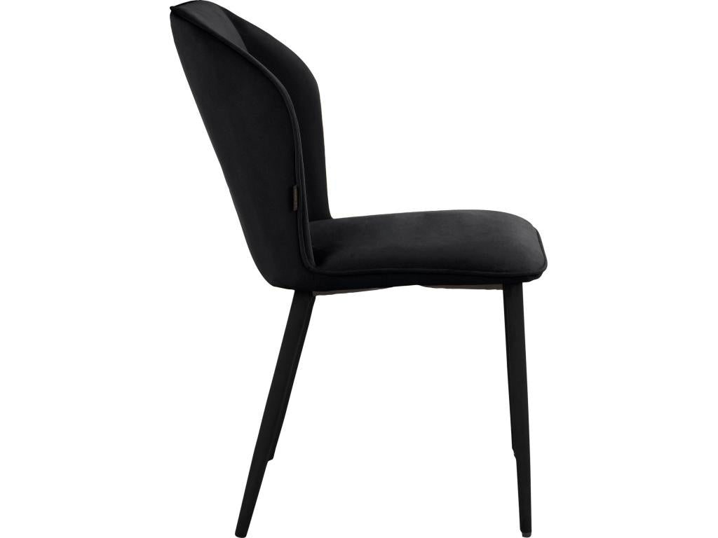Chaise - Métal - Noire