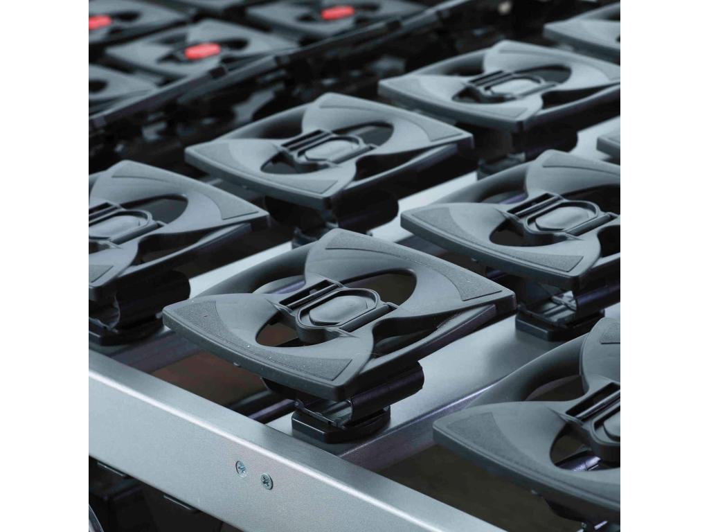 Sommier articulé - Broche - Gris clair