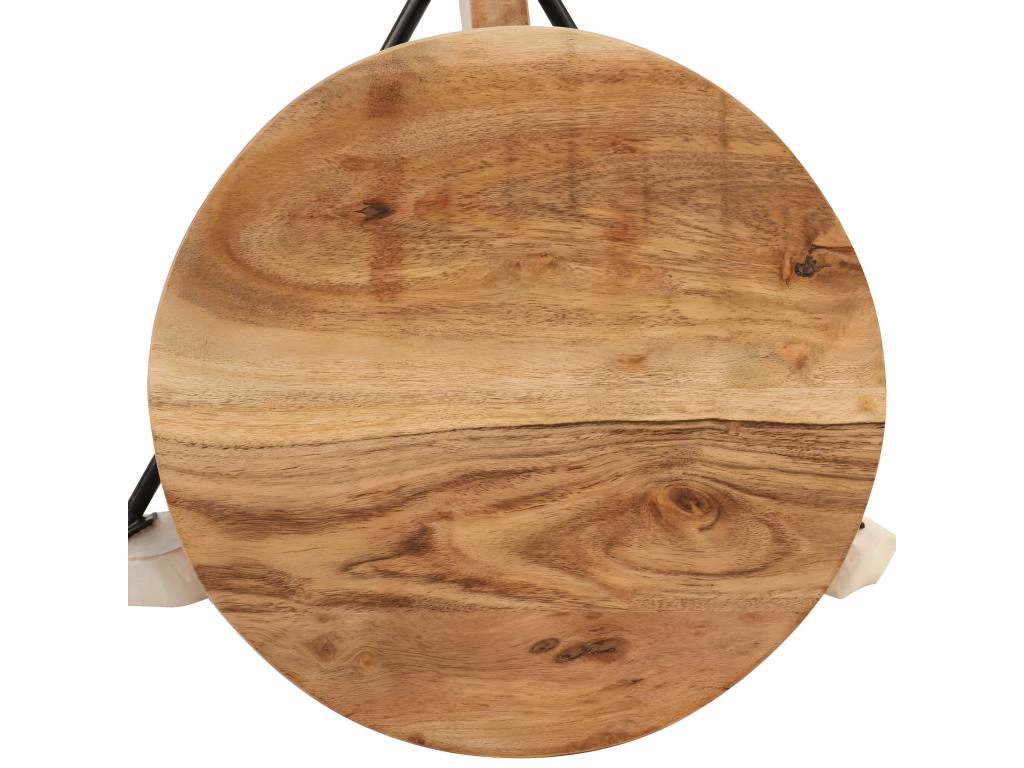 Chaise 2 pièces - Bois - Marron