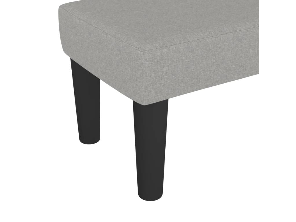 Banc - Bois - Gris - 70 x 30 x 30 cm