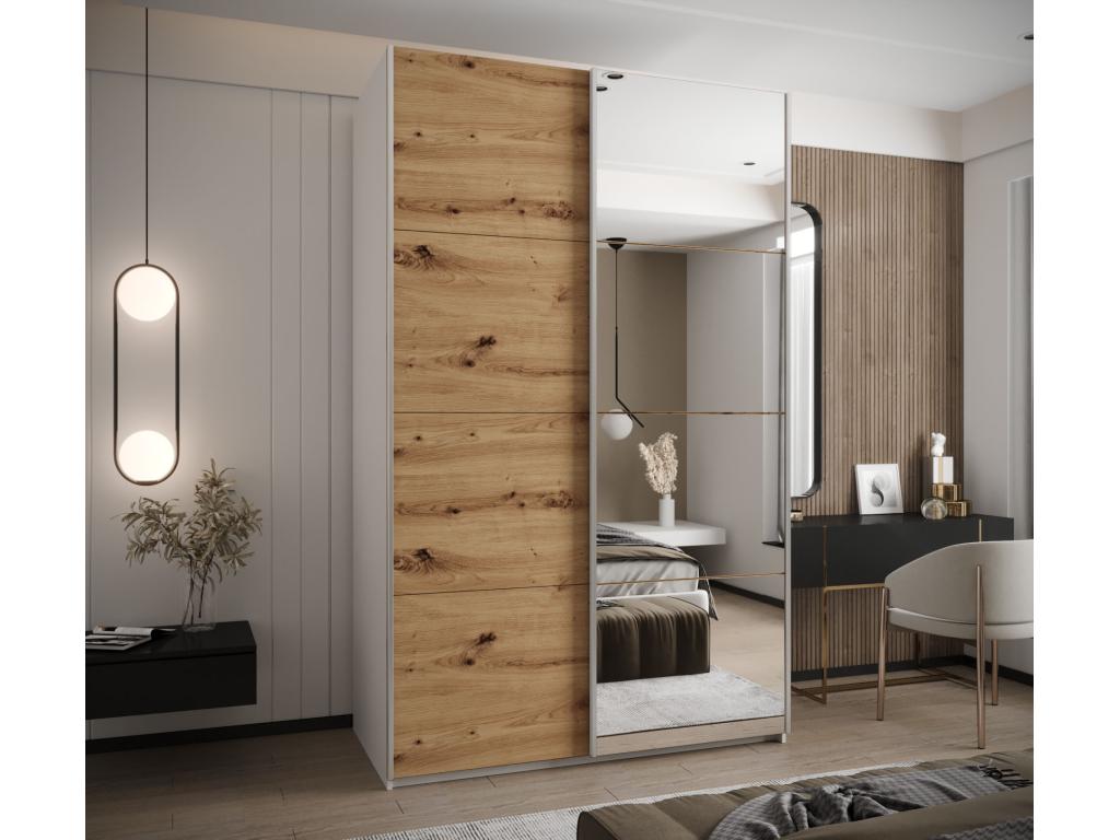 Armoire - Bois - Argent
