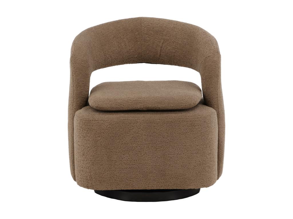 Fauteuil - Acier - Beige
