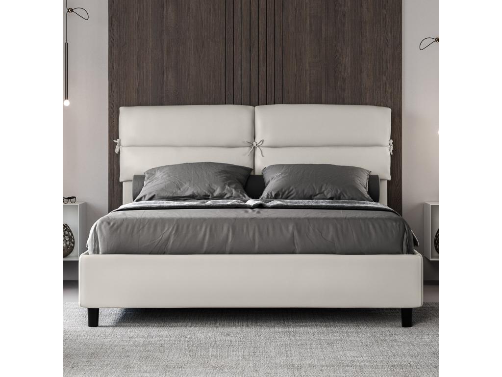 Lit - Panneau Et Dérivés De Bois - Blanc