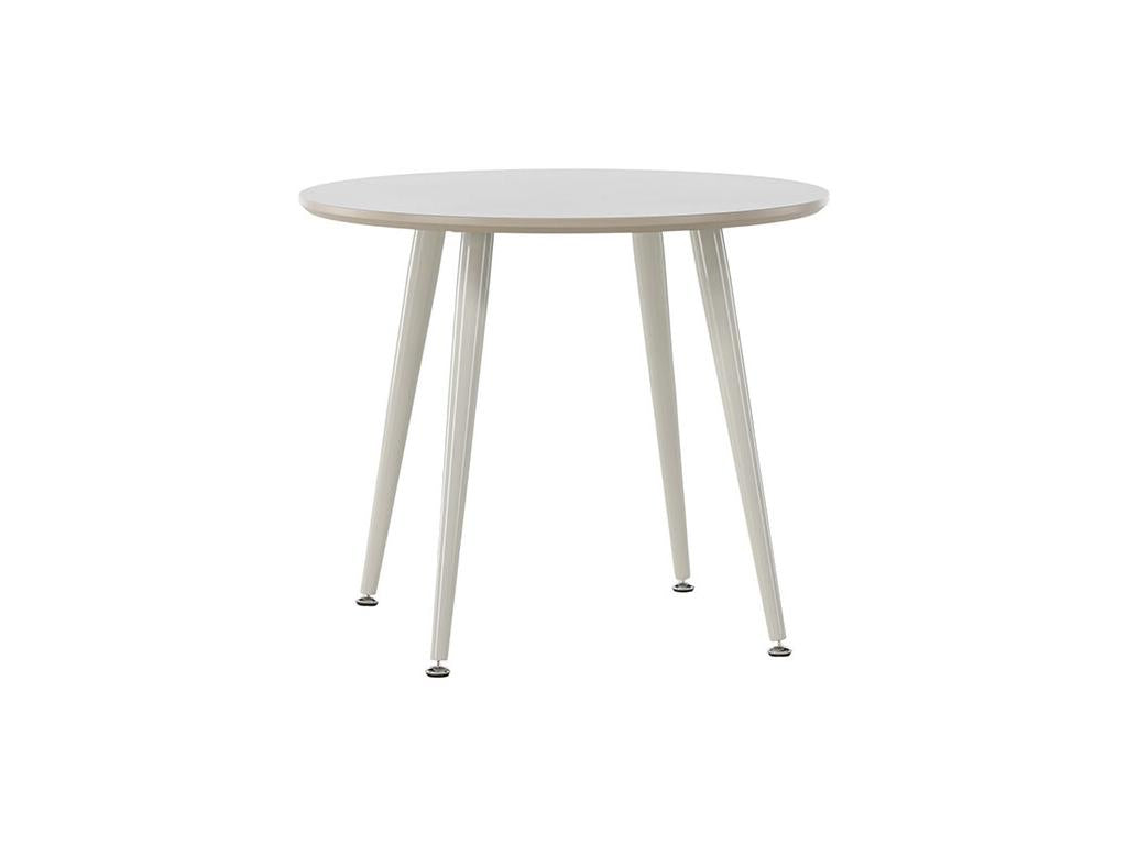 Table - Métal - Beige