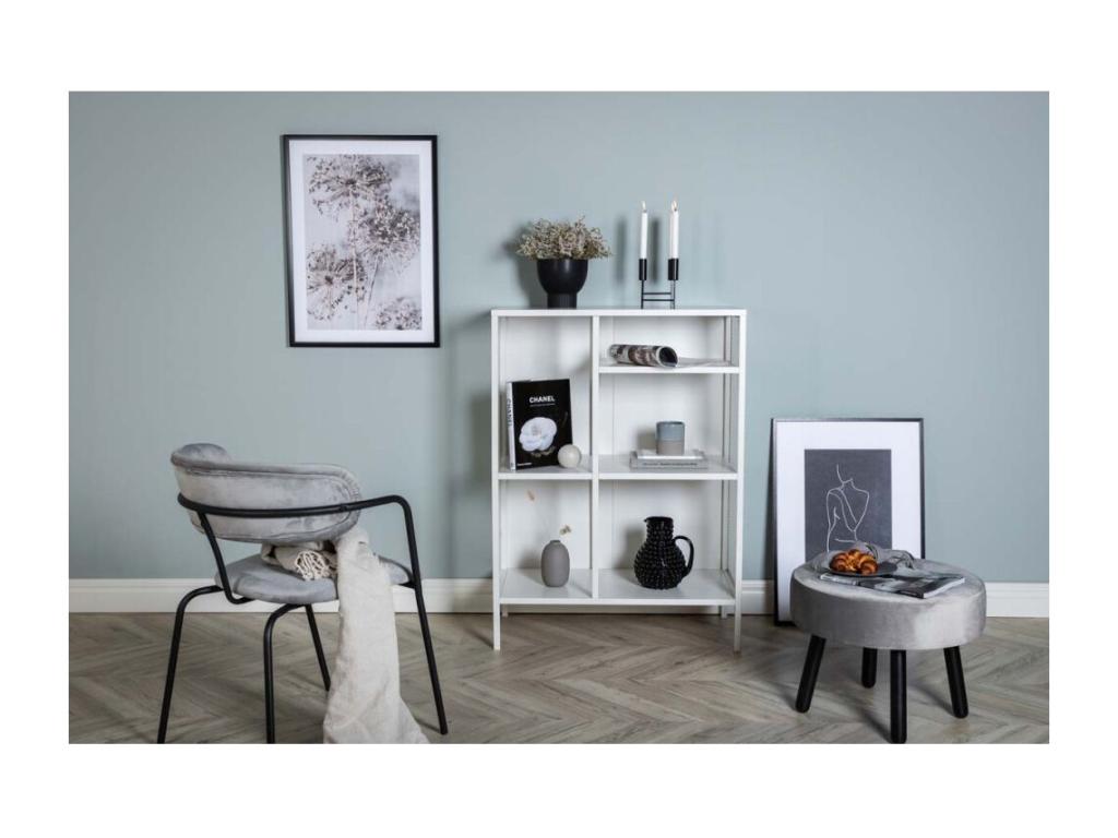 Étagère - Métal - Blanche